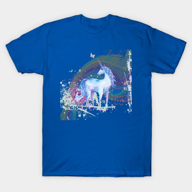 Unicorn Farts T-Shirt by D_AUGUST_ART_53